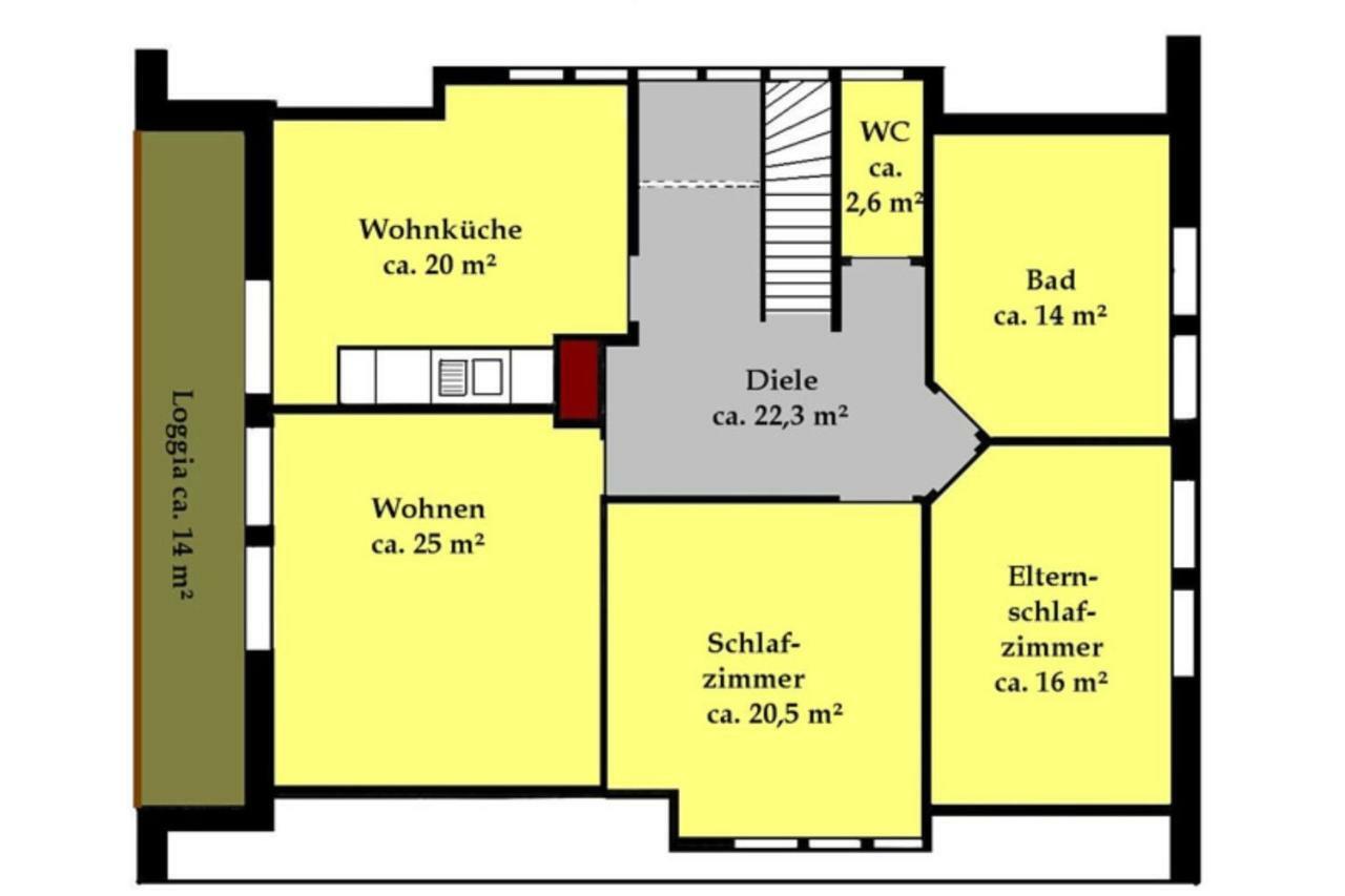 Ferienwohnung -Am Kanal- Nordgeorgsfehn Bagian luar foto